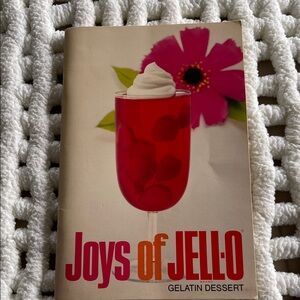Joys of JELL-O Cookbook - Vintage Gelatin Dessert soft Cover 1970’s.95 pages.GUC